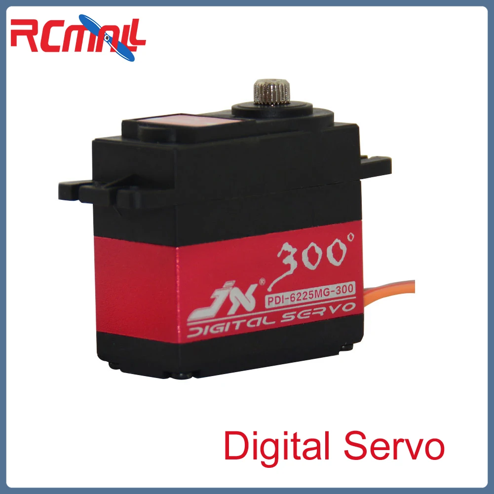 PDI-6225MG 25KG Servo Digitale 300 Gradi Motore con Nucleo di Ferro Ingranaggi In Alluminio 4.8-6.6V per Auto RC Braccio Robot Aerei FAI DA TE