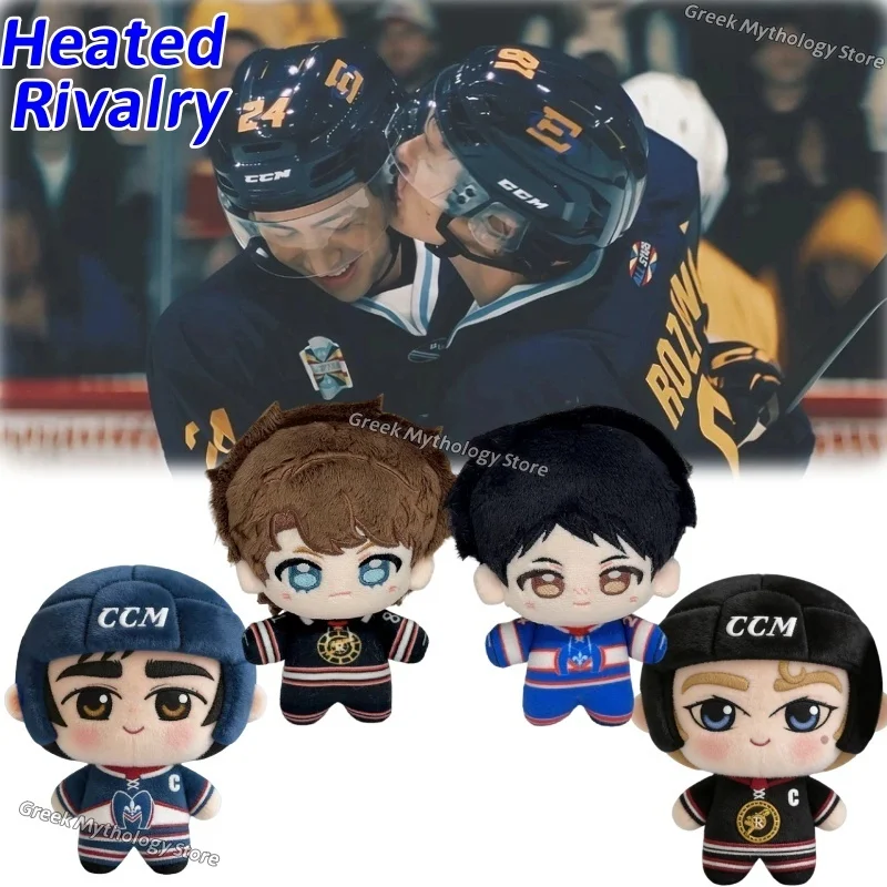 

New TV Drama Heated Rivalry Plush Doll Toy 10CM Cartoon Cute Soft Shane Hollander Ilya Rozanov Plush Doll Decoration Gift Toy
