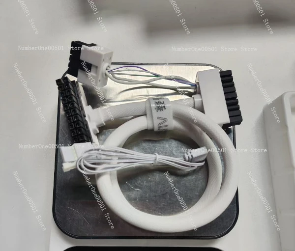 

Motherboard 24 Pin 90 Degree Adapter Side Exit Power Connector for PC Case Cable Management