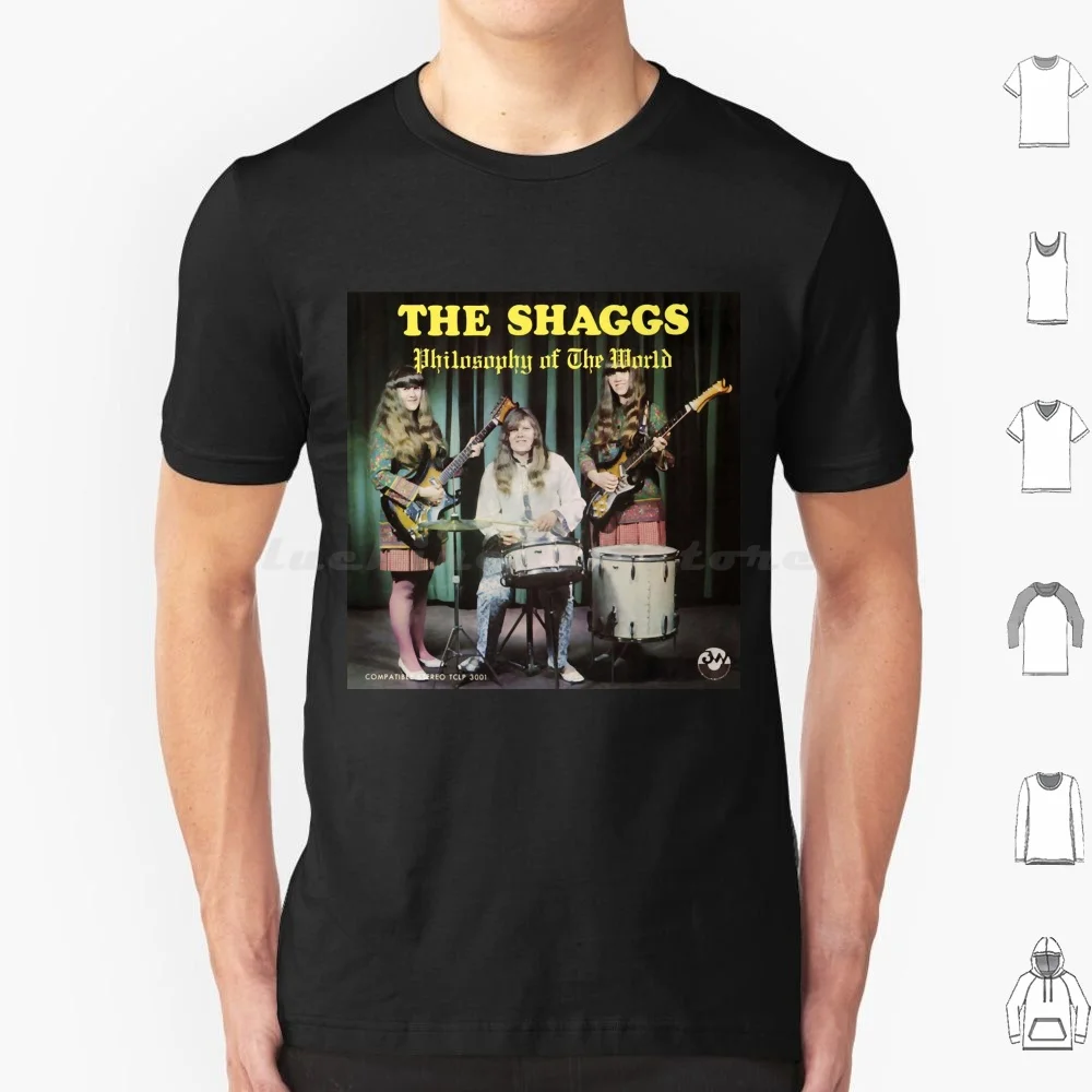 The Shaggs Band Shirt Philosophy Of The World Concert T Shirt 6xl Cotton Cool Tee The Shaggs Band Philosophy Of The World