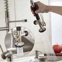 Kitchen Spray Head Swivel Sink Spring Pull Down Pre-Rinse Faucet Tap Sprayer Repalcement Part