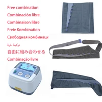 Masajeador Eléctrico de Piernas por Compresión de Aire para Masaje de Pantorrillas, Uso Doméstico, Cuidado de Ancianos, Presoterapia, 8 Bolsas de Aire, Combinación Personalizable