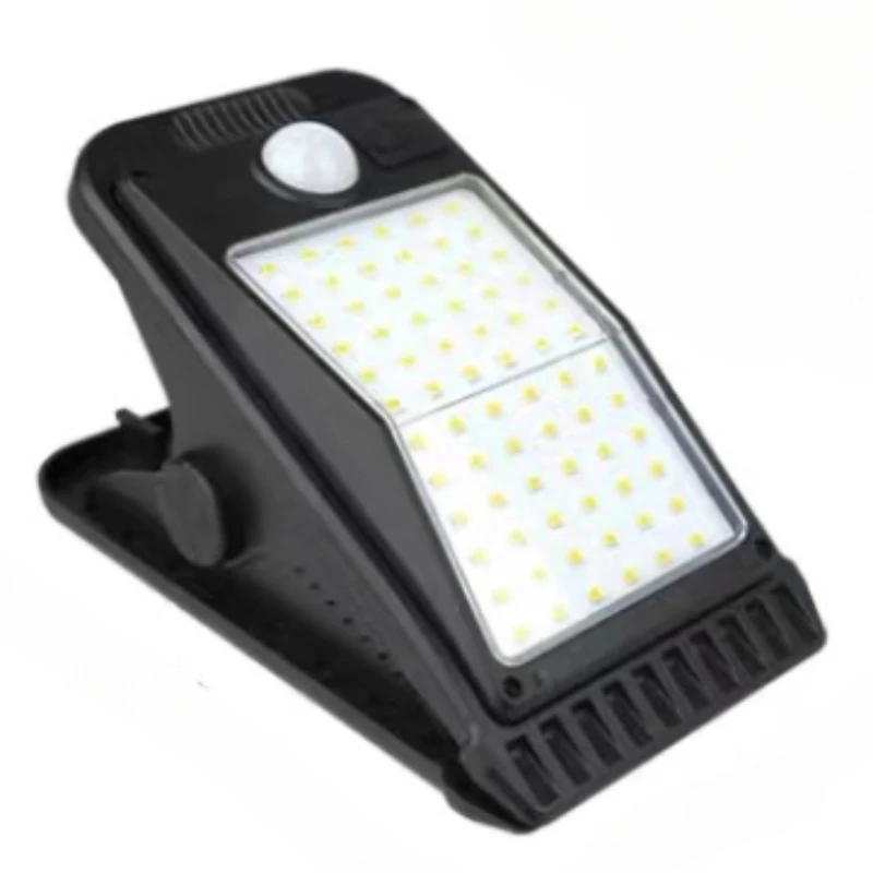 Luz de Clip Solar para exteriores, iluminación de pared de inducción de cuerpo humano superbrillante, luz de emergencia para patio y jardín, 72LED, nuevo