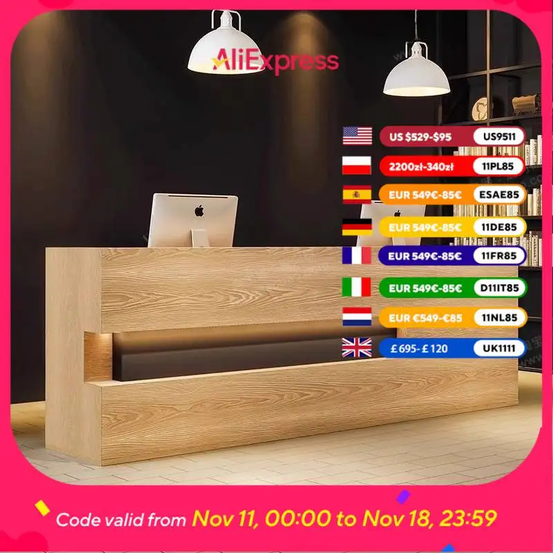 

Hotels Counter Reception Desks Beauty Aesthetics Design Luxury Reception Desks Computer Modern Mostrador Recepcion Furniture