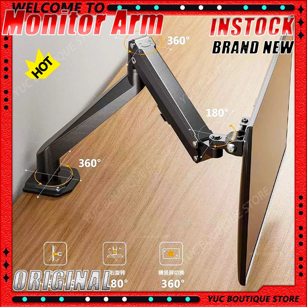 

2026NEW Monitor Arm Mechanical Arm 14–32 Screens Computer Display Cantilever Lifting Bracket Universal Rotating Computer Bracket