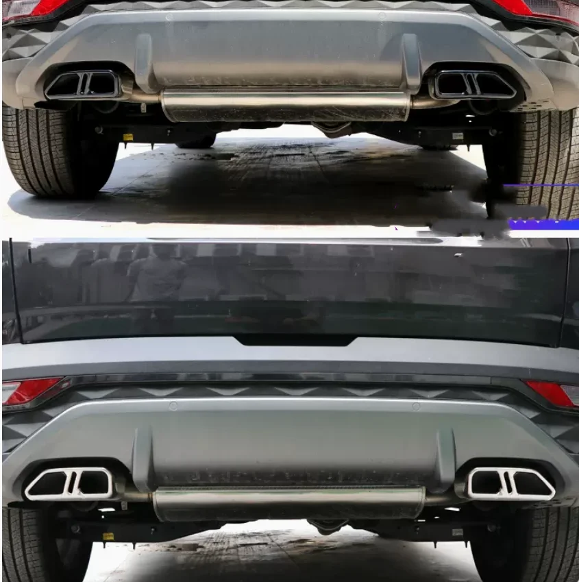 

Аксессуары для Hyundai Tucson NX4 2021 2022, внешний задний бампер, противотуманная фара, декоративная полоса, накладка