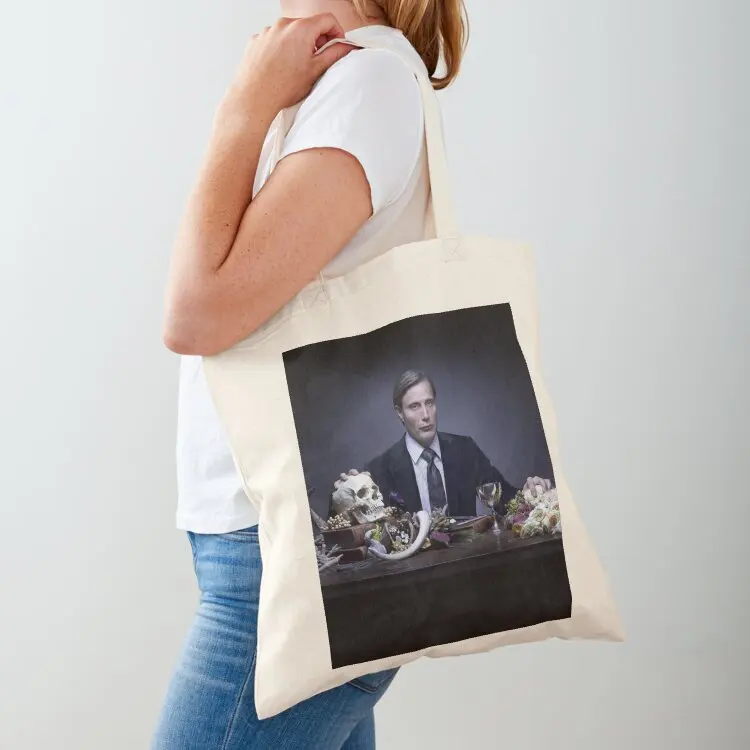 Mads Mikkelsen hannibal Tote Bag Large bags for women Women's shopper Lady bag Women's shopper bag