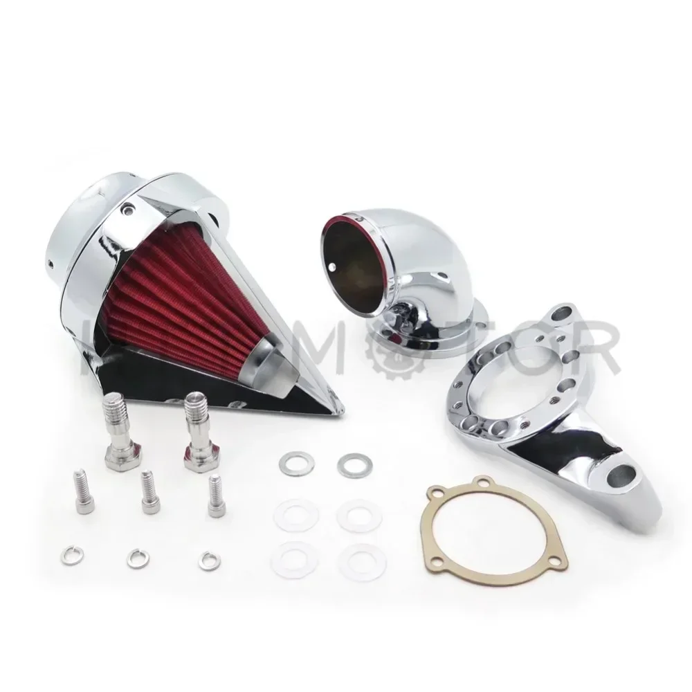 

Motorcycle Spike Air Cleaner Intake Kits For Harley CV Carburetor Delphi V-Twin