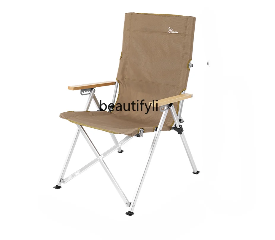 

Outdoor Camping Sea Dog Chair Retractable Aluminum Alloy Folding Lunch Break Chair Leisure Chair Fishing