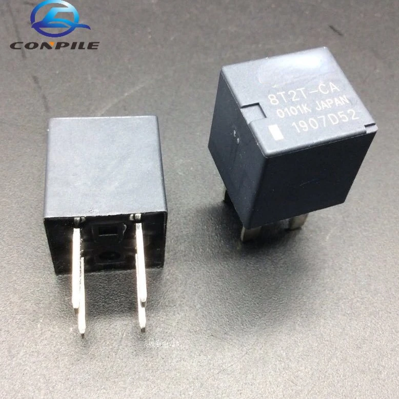 2pcs used  car relay for Ford 8T2T-CA Mustang F150 Mondeo escort edge