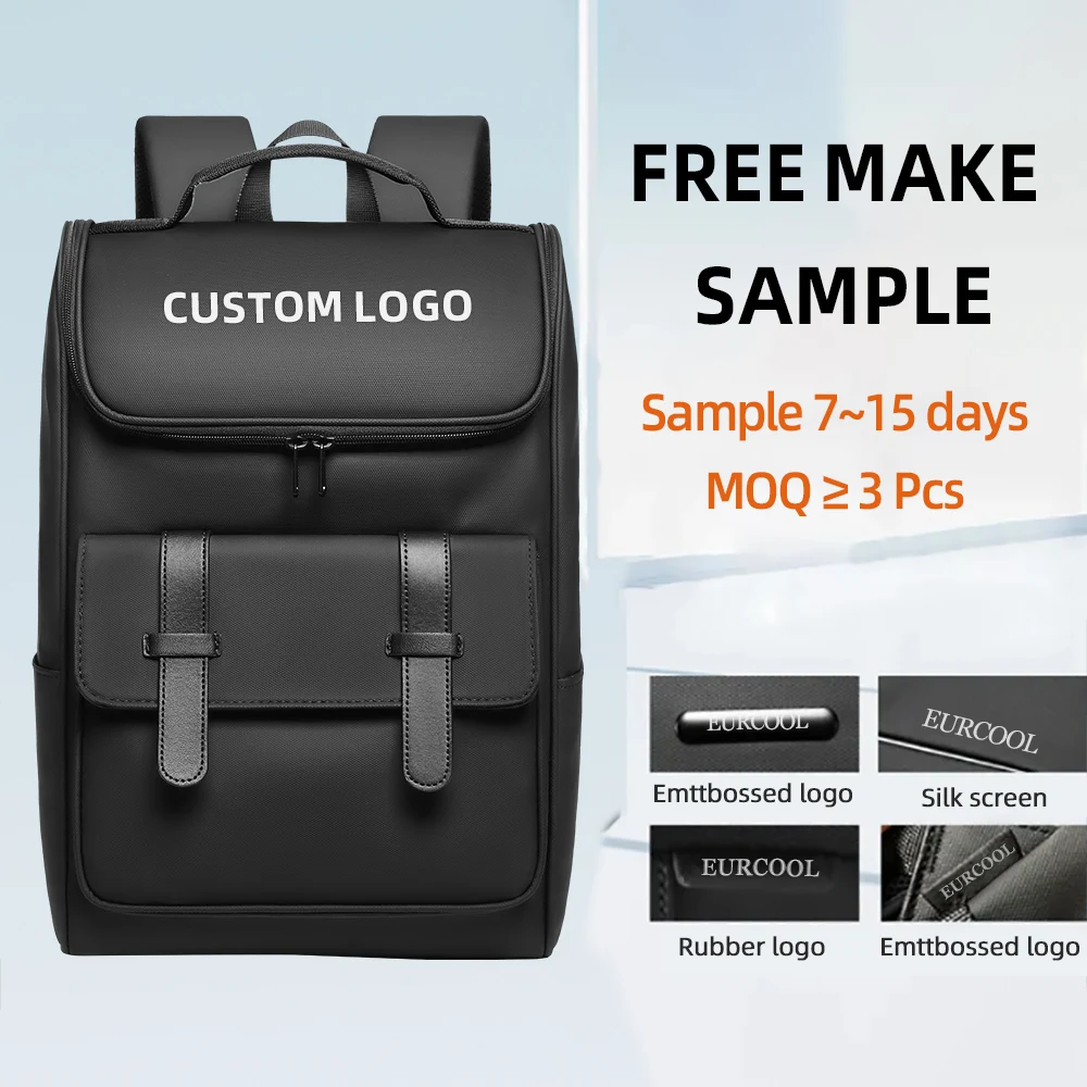 Eurcool Herren-Rucksack, japanisch, koreanisch, Business, 15,6 Zoll, College-Rucksack, Laptop-Tasche, Laptop-Rucksack für Männer, Männer und Frauen