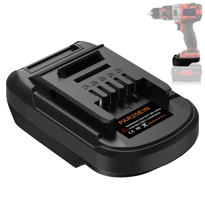 HAKSINKY PAR20EIN محول بطارية أداة الطاقة لبطارية ليثيوم أيون Parkside 20 فولت تحويل إلى لاستخدام أداة الطاقة ليثيوم أيون Einhell 18 فولت