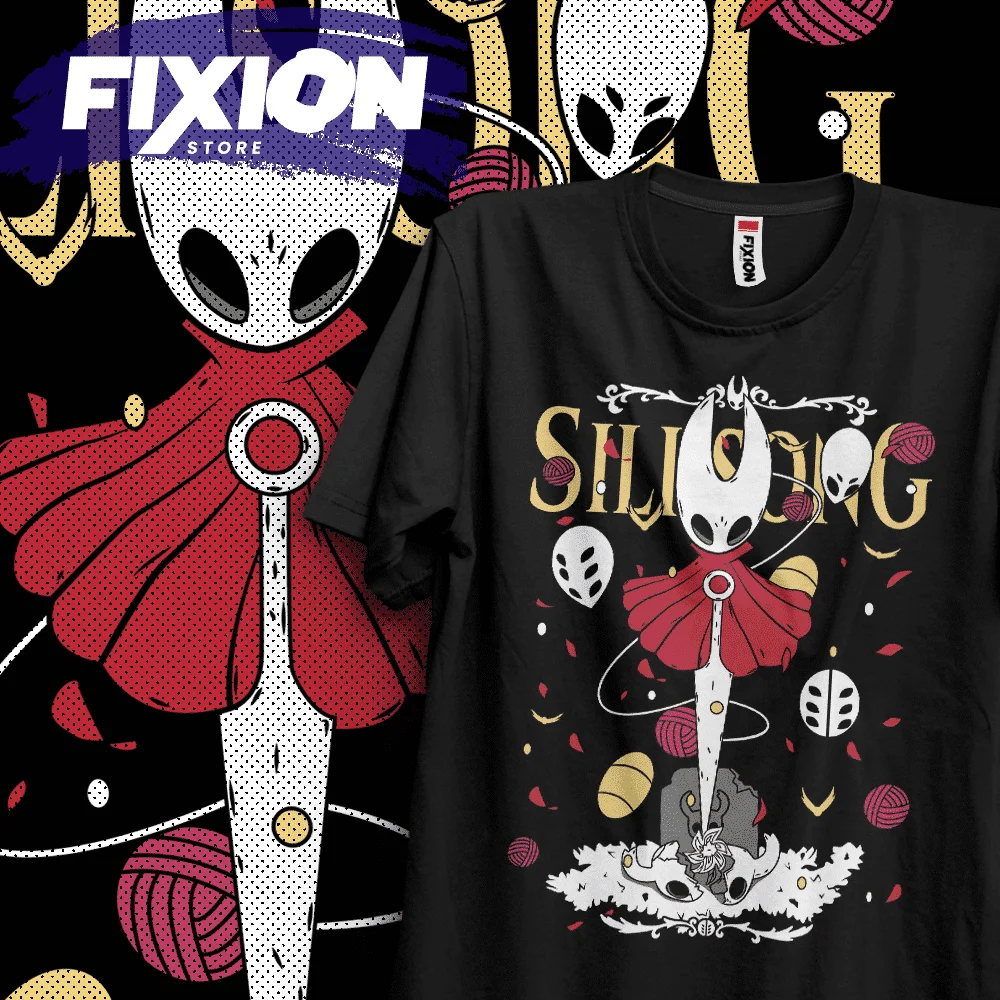 Anime T shirt Hollow Knight Silksong – Hornet #J1 [B] Manga Tee