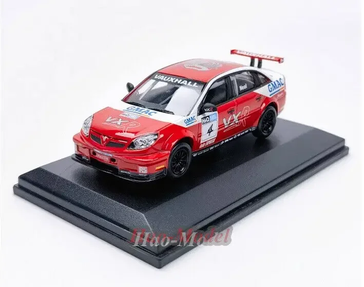 

OXFORD 1/43 For Vauxhall 2008 BTCC Alloy Diecast Model Car Metal Toy Boys Birthday Gift Hobby Display Collection Ornaments Red