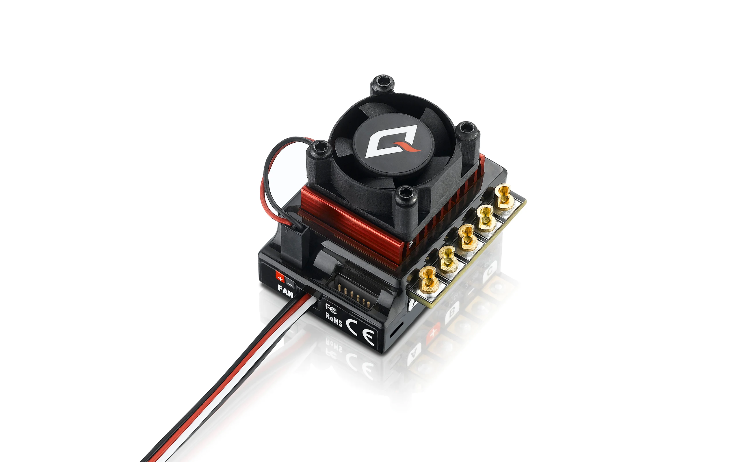 HOBBYWING QuicRun 10BL120 120A G2 Sensored Brushless ESC Speed Controller 2-3S for 1/10 RC Model Drift Touring Car Buggies Part