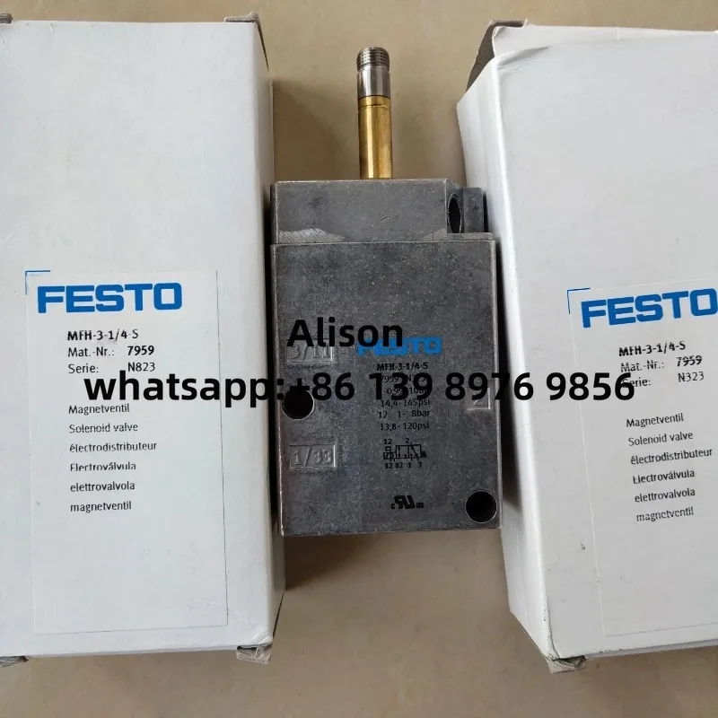 

FESTO 7958 Solenoid valve MFH-3-1/8-S