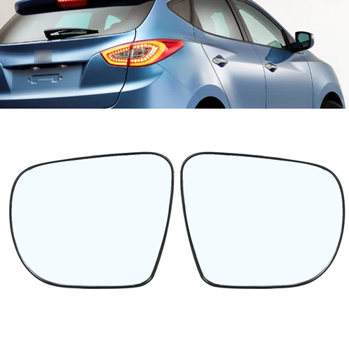 Imagen 1 del producto Espejo de puerta para Hyundai Tucson IX35, cristal de lente de espejo lateral Exterior, 87611-2S100, 87621-2S100, 2010, 2011, 2012, 2013, 2014