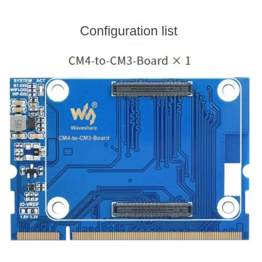 

For Raspberry Pi CM4 To CM3 Expansion Board Zero-To-CM3-Adapter For Raspberry Pi CM3 / CM3+Alternative Solution, Core Boards