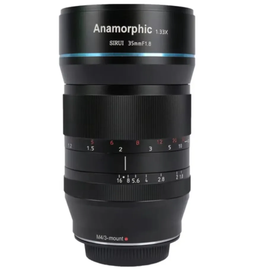 SIRUI Anamorphic Lens 24mm F2.8 35mm F1.8 50mm F1.8 75mm F1.8 1.33x S35 Series Covers Super35/APS-C Sensors for Canon RF Leica L