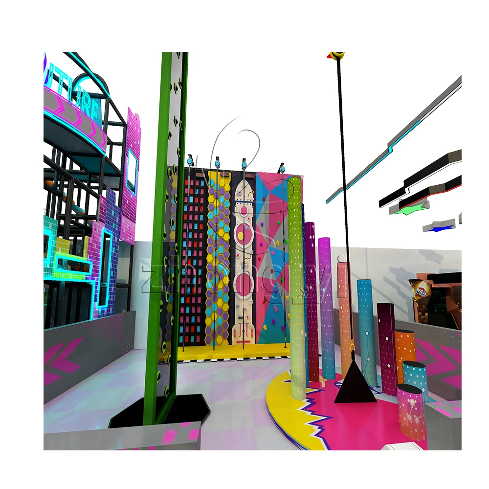 Multifunctional Available Indoor Outdoor Climbing Kids Playground Equipment Climbing Wall For Sale Children Training Board