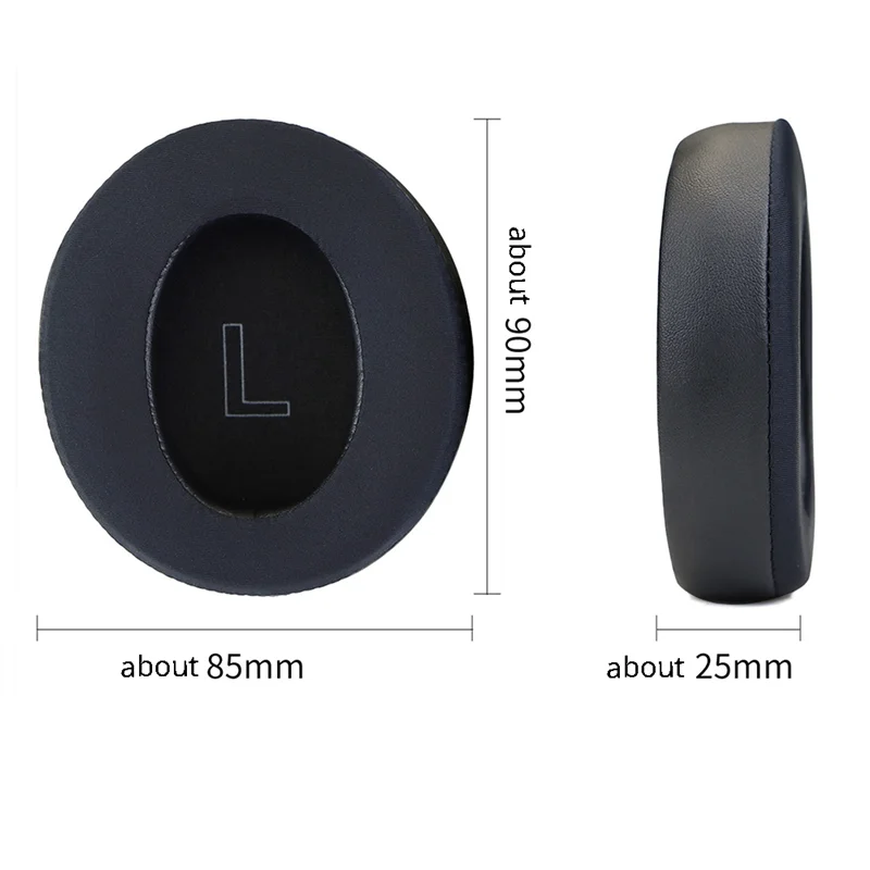 Wymienne nauszniki B27B do słuchawek Anker Soundcore Life Q30, wymienne poduszki nauszne z żelem chłodzącym