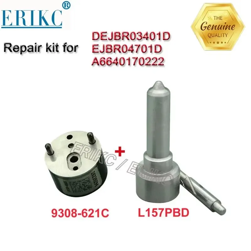 A6640170021 7135-650 Injector Repair Kit Nozzle L157PBD Valve 9308-621C for SSANGYONG EJBR03401D EJBR04701D A6640170222