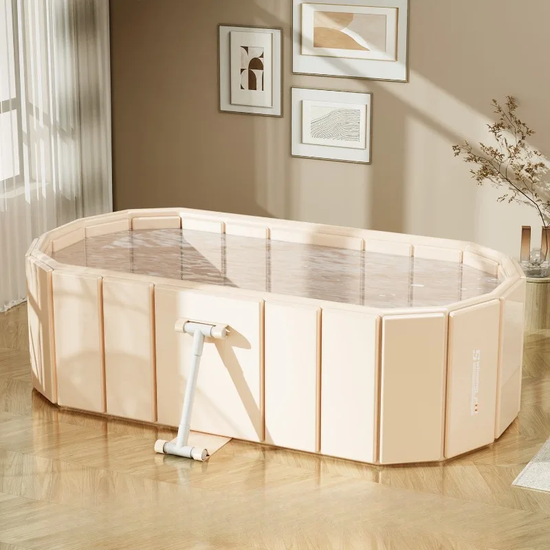 

Edge Barrier Freestanding Bathtub Adults Organizer Stand Toys Bathtub Enclosure Foldable Banheira Dobravel House Accessories