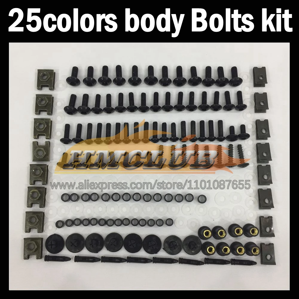 268ps Full Screws Kit Body bolt For BMW S 1000 S1000 RR 1000RR S1000-RR S1000RR 19 20 21 2019 2020 2021 Fairing bolts screw NutS