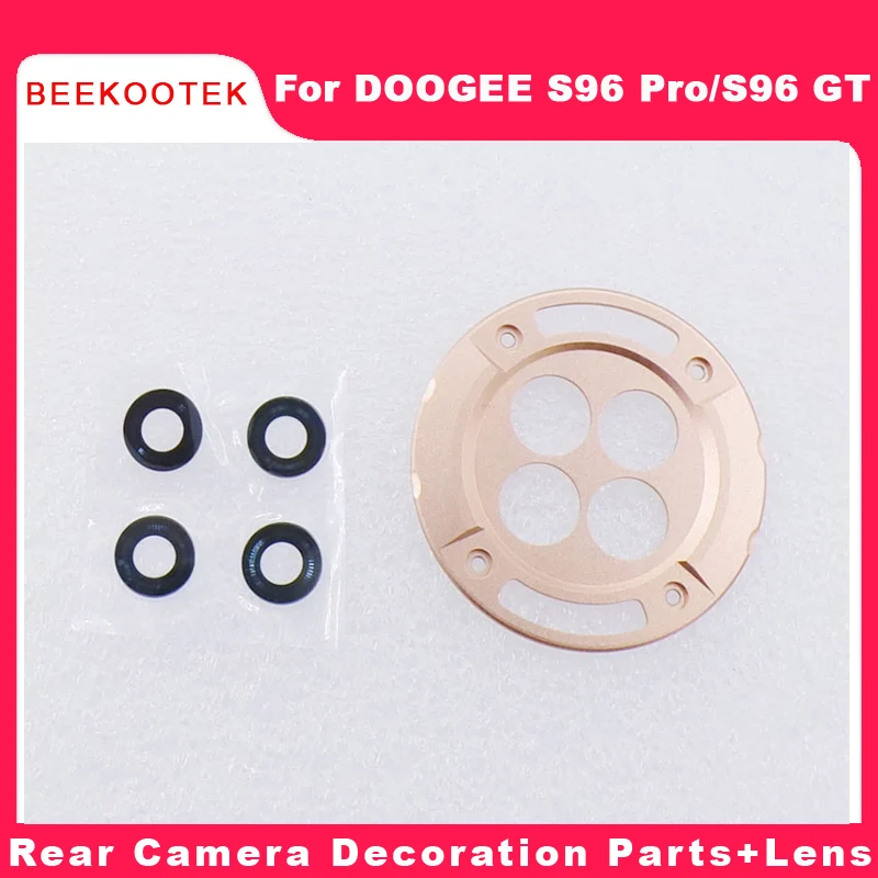 New Original DOOGEE S96 Pro S96 GT Rear Camera Decoration Parts Rear Back Camera Lens Glass Cover For DOOGEE S96 Pro Smart Phone