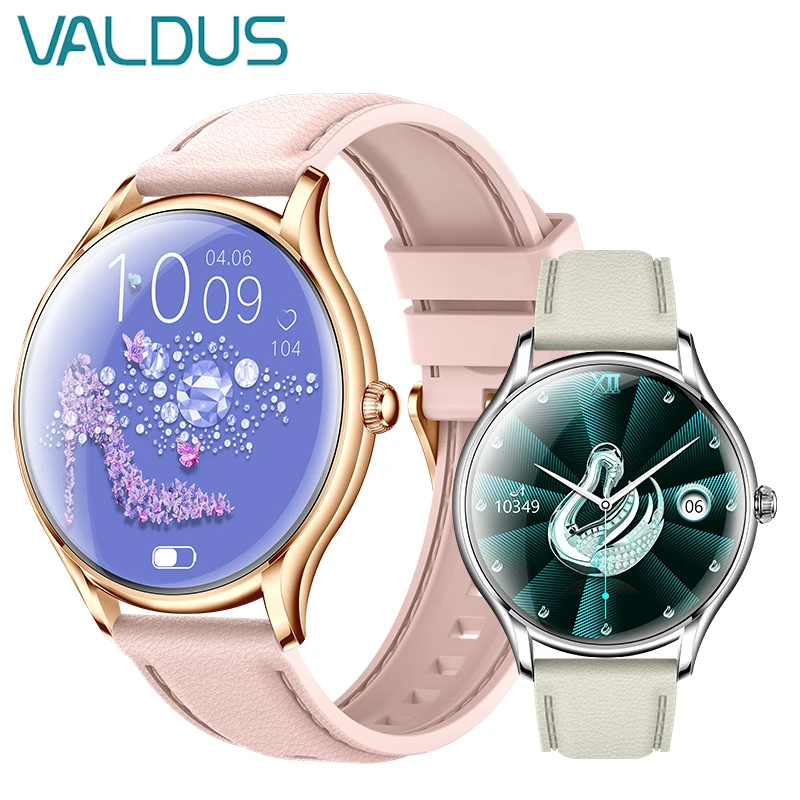 

VALDUS Smartwatch For Women Fitness AMOLED Screen Bluetooth Call Waterproof Long Battery Life Sport 2025 New VL55 Smart Watch