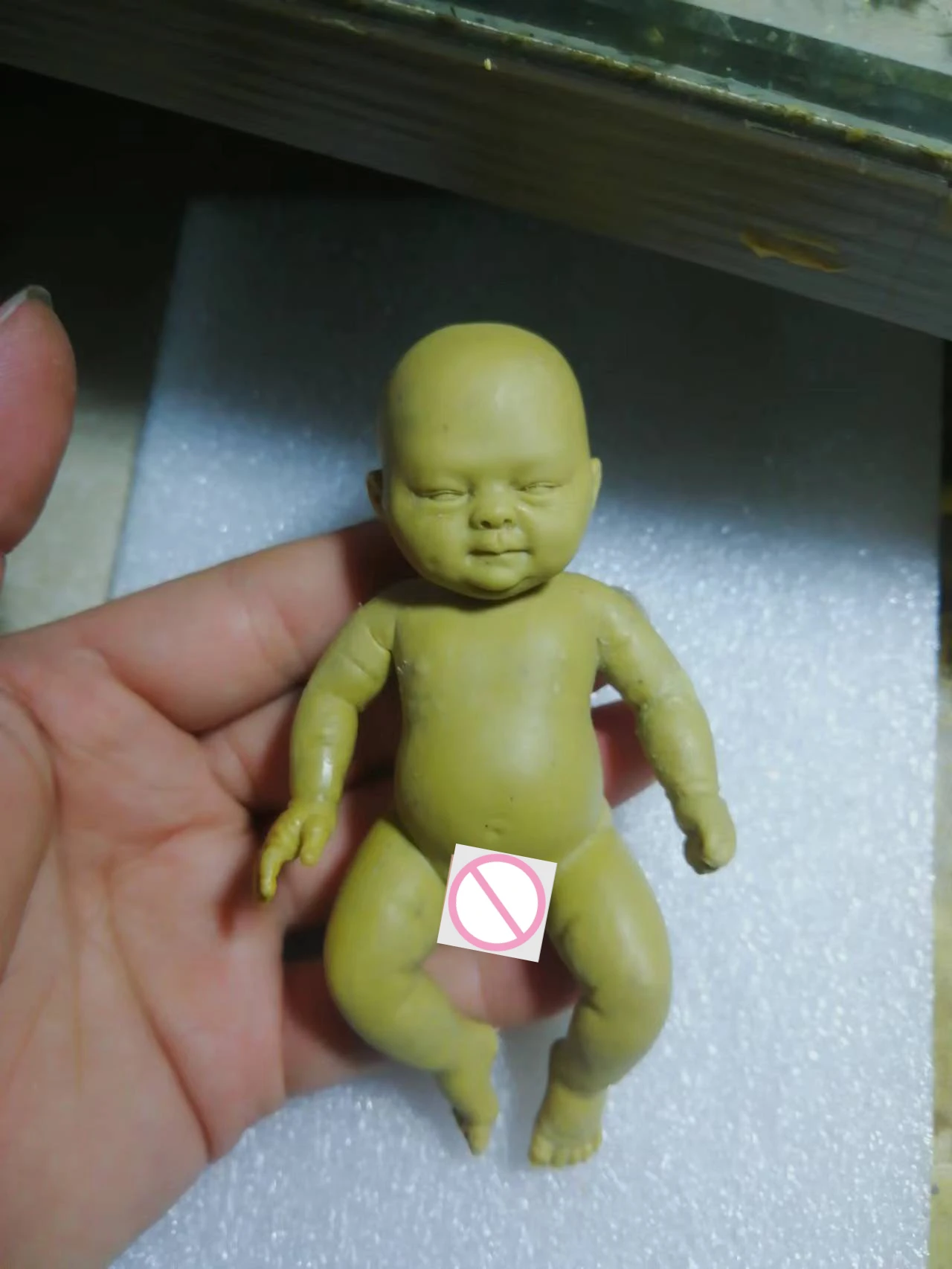 4.5" Micro Preemie Full Body Silicone 13cm Bady Girl " Zoe'' Doll Lifelike Mini Reborn Doll Surprice Children Anti-Stress