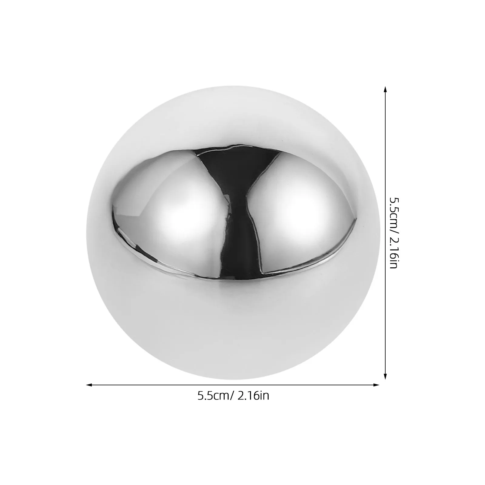 304 Stainless Steel Ice Ball Metal Whiskey Stone Round Ice Cube Chiller Reusable for Whiskey Wine Beverage Cooling view 3