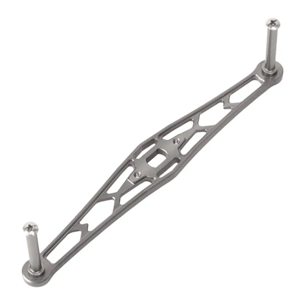 Spinnings Baitcasting Wheel Handle Rocker Arm Aluminum Lightweight 130/140mm Fishing Wheel Grip DIY Fishing Tackles Accessories