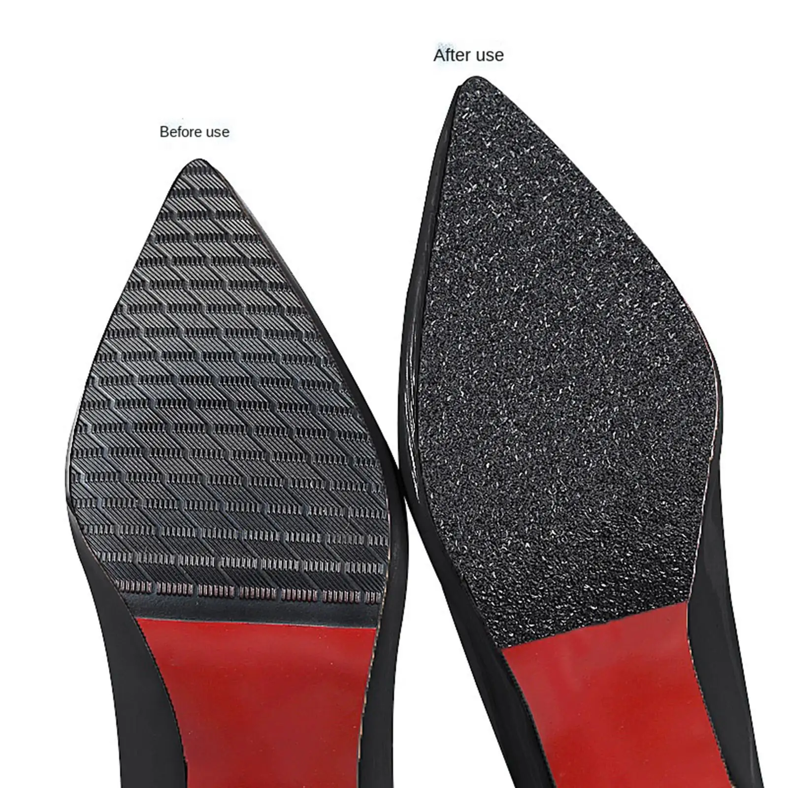Shoe Sole Protector Self-Adhesive Sole Cover Waterproof Non-Skid Free Cutting