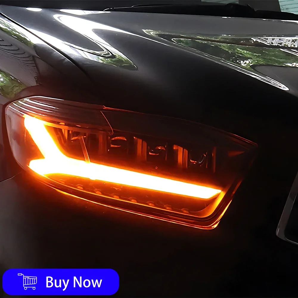 

Для Toyota Highlander 2009-2011 автомобильные передние фонари в сборе, обновленный светодиодный проектор с четырьмя линзами, динамический свет, дизайн, аксессуары