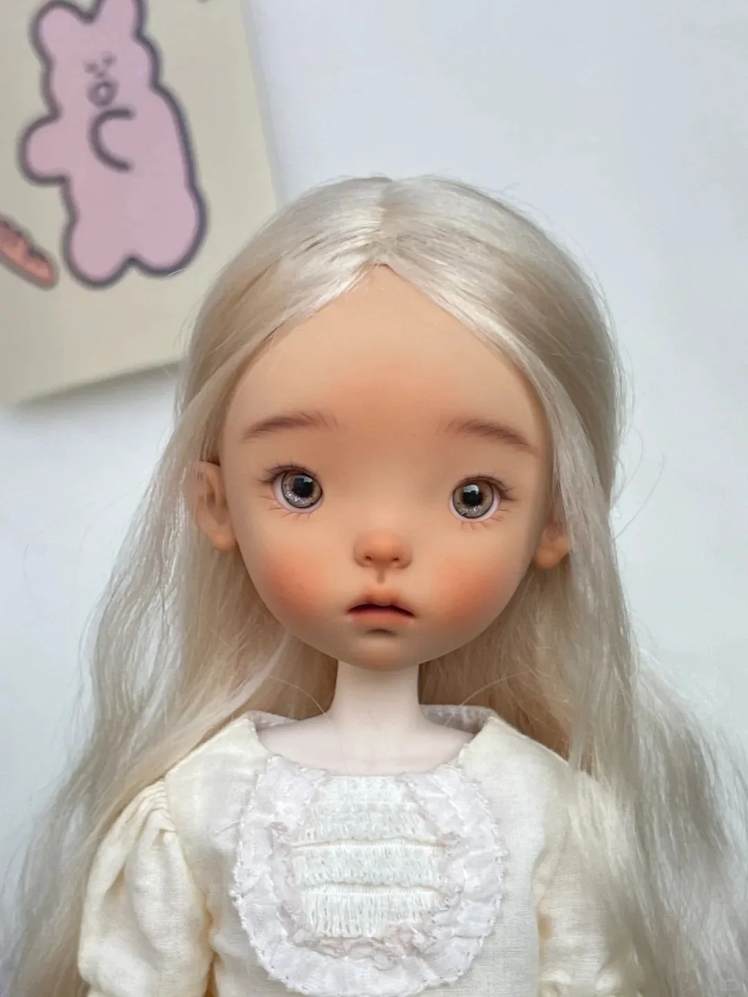 새로운 BJD 인형 1/6 란두도우 귀여운 아름다운 소녀 메이크업 고품질 레진 장난감 선물 베이비 엔젤 인형 특가 무료 배송