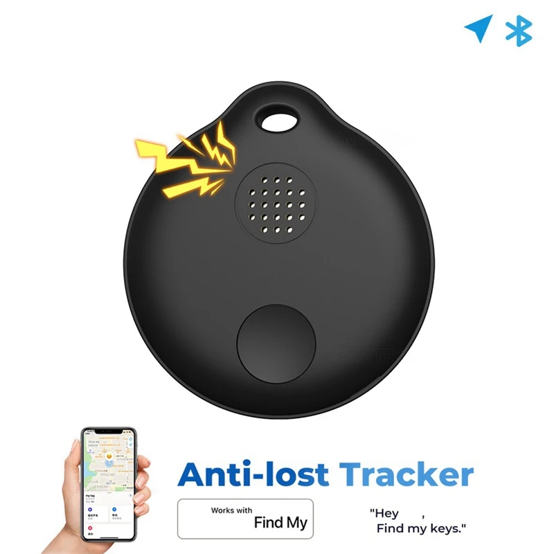 Pelacak Cerdas Anti hilang untuk Ios, pelacak Cerdas Anti hilang dengan Alarm Tag Mini kunci pelacak lokasi hewan peliharaan pelacak Bluetooth