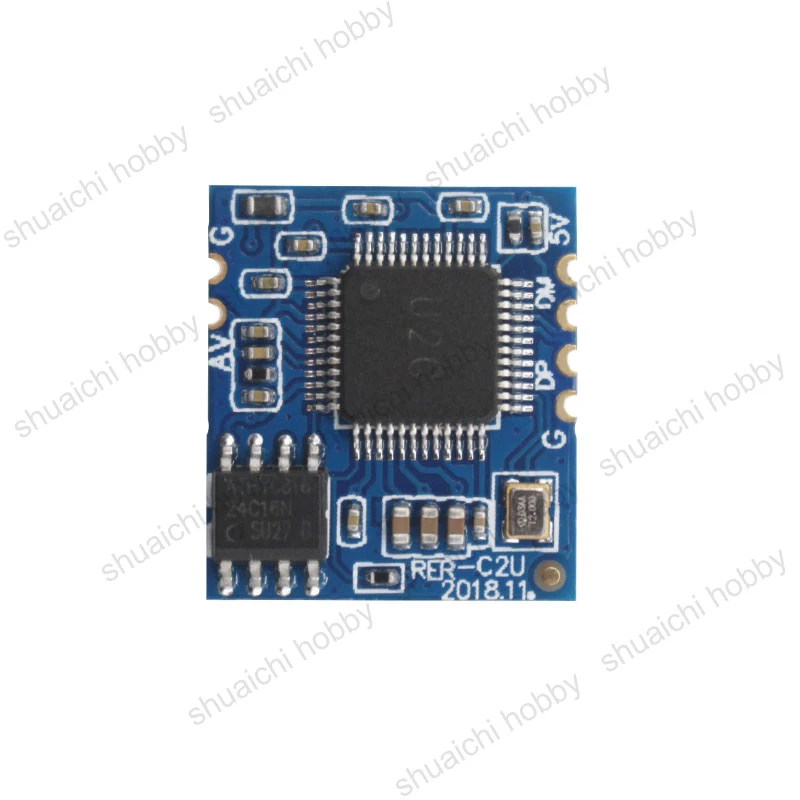 1PCS Analog Video CVBS Signal to USB Camera Module Stamp Holes 18.6x16.5mm PCB Board Support MJPEG/YUY2 for FPV Drone Airplane