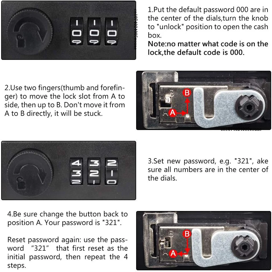 Omleidingsboek Veilig Opbergdoos Woordenboek Geheim Veilig Kan Met Beveiligingscombinatie Slot Verborgen Verborgen Metalen Lock Box Twee Grootte