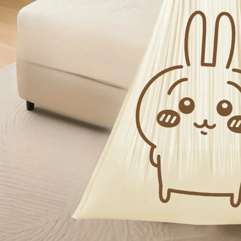 Juego de Bolsas de Basura Aromáticas Chiikawa con Lindo Estampado de Usagi, Bolsas de Basura Gruesas con Cordón, Aroma Fresco para el Hogar y la Cocina, Paquete Completo