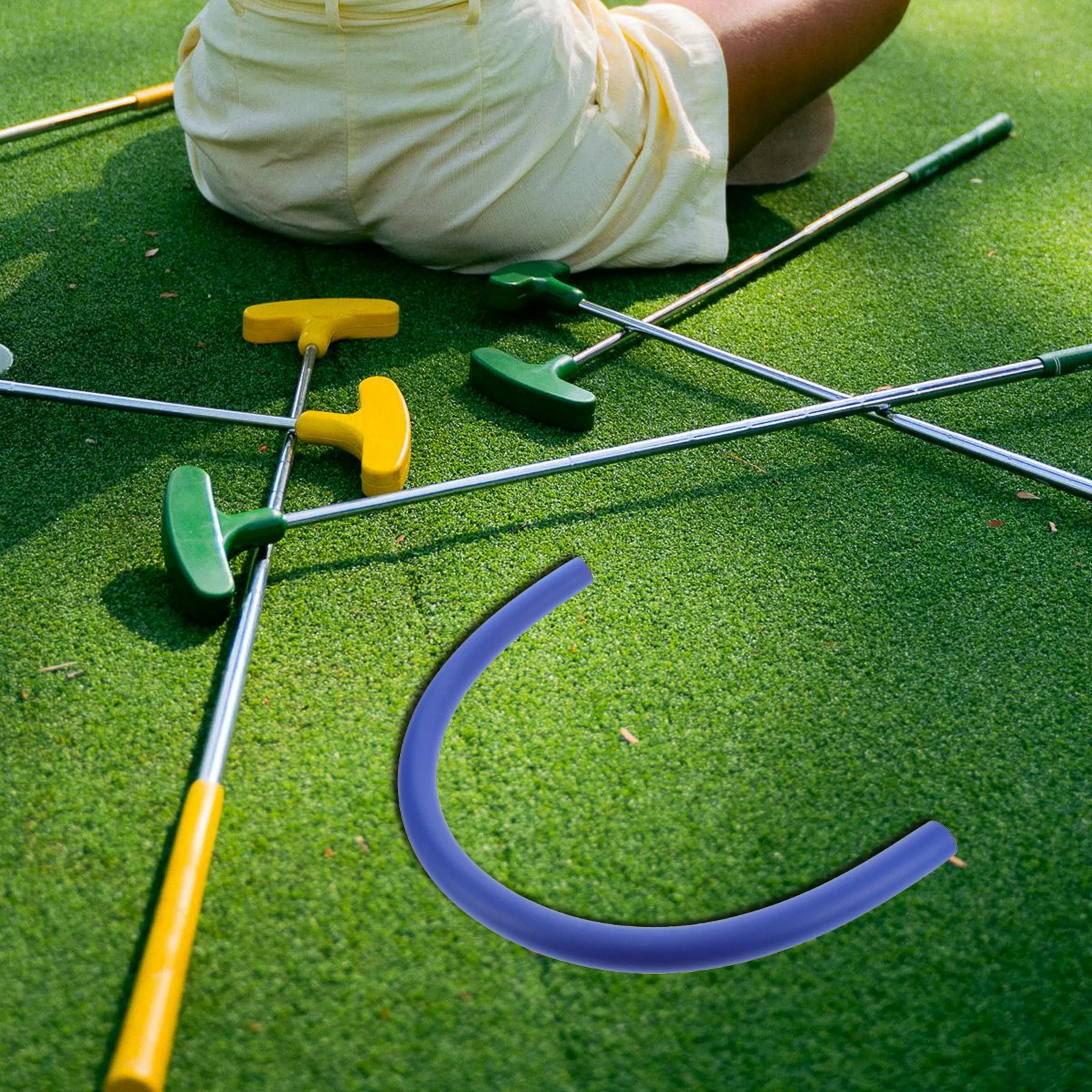 Golf Training Tool Multi-Use Flexible Rods Improve Performance Unique Design Protect Wrists Shoulders Golf Swing Trainer