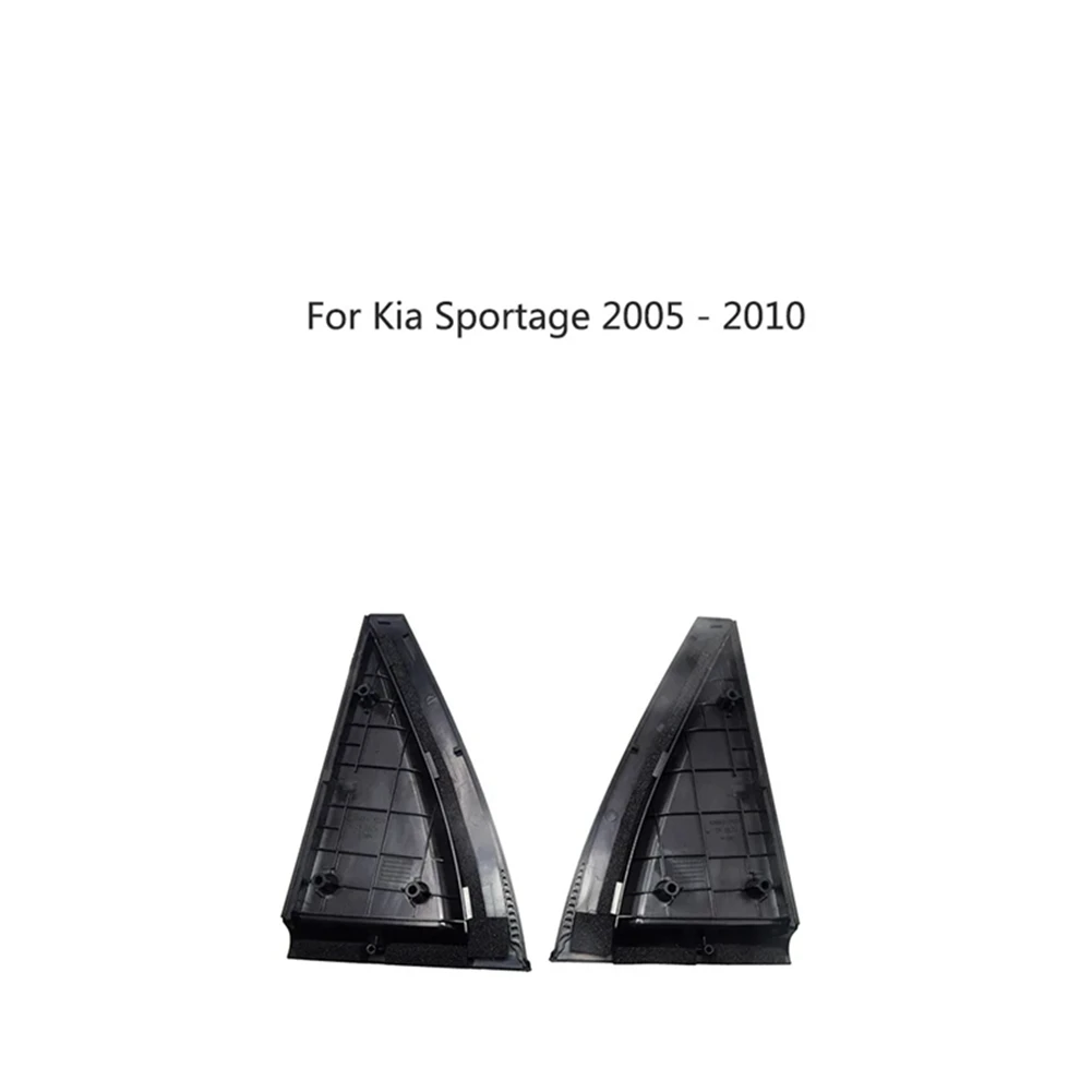 Задняя дверь, внешние молдинги Delta, тройная угловая накладка для Kia Sportage, автомобильные аксессуары 83830-1F001 83840-1F001 Задняя дверь, внешние молдинги Delta, тройная угловая накладка для Kia Sportage, автомобильные аксессуары 83830-1F001 83840-1F001