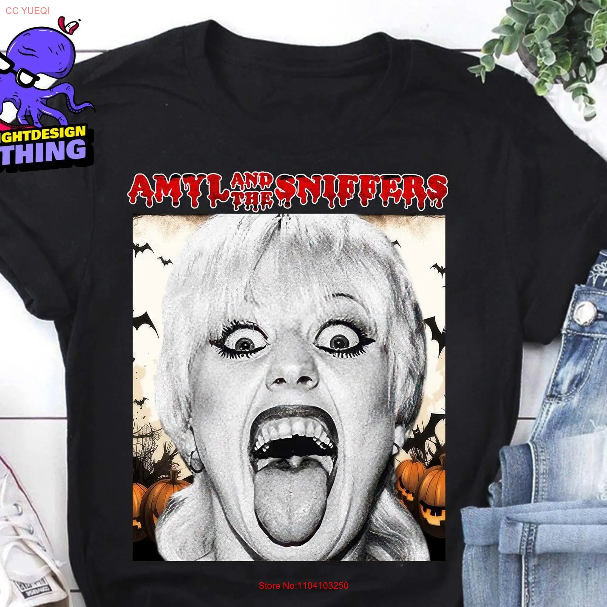 Amyl And The Sniffers T Shirt Amy Taylor Halloween For Fan Band long or short sleeves