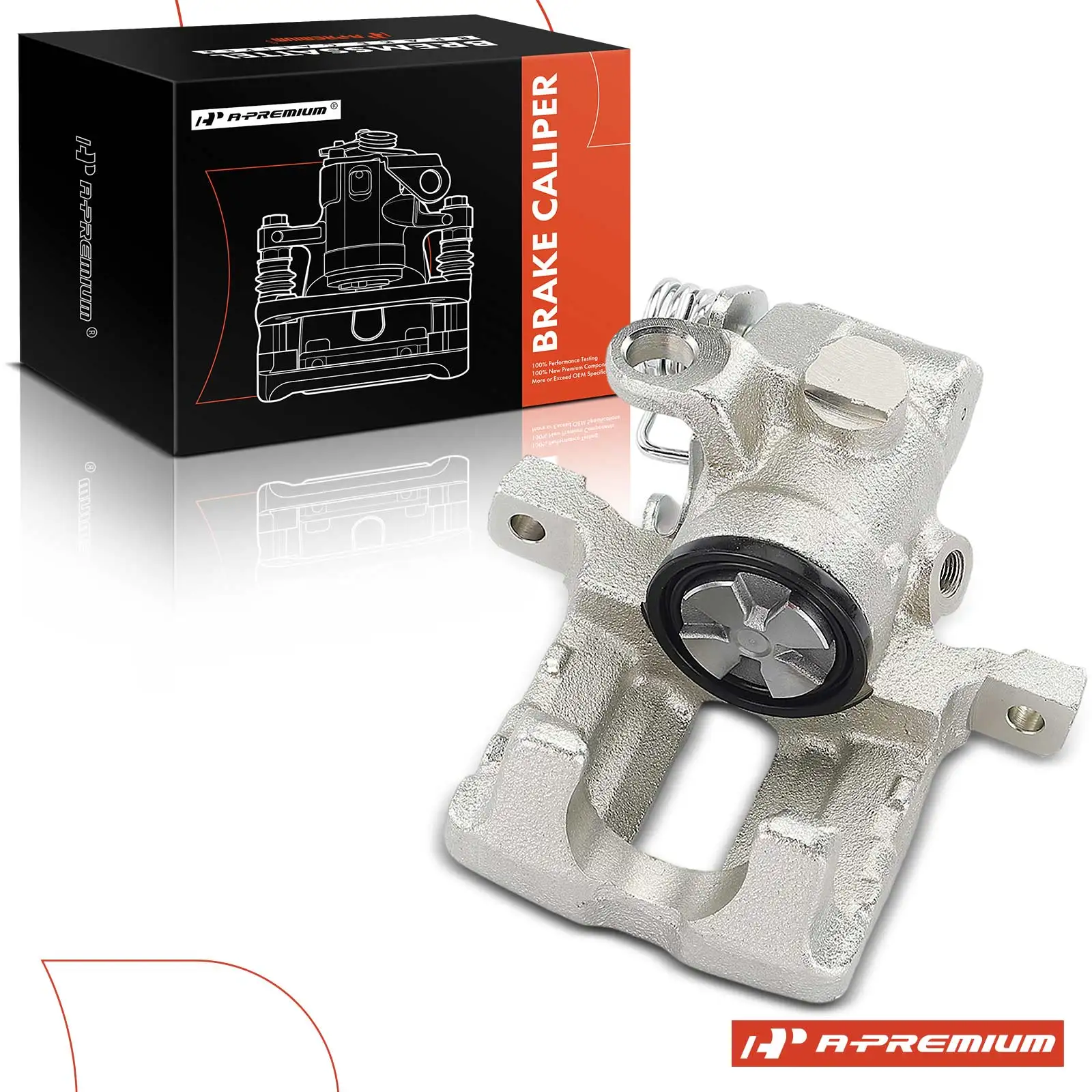 A-Premium Rear Right RH Disc Brake Caliper for Volkswagen Jetta 1985-1988 Golf 1985-1990 Scirocco 1986-1989