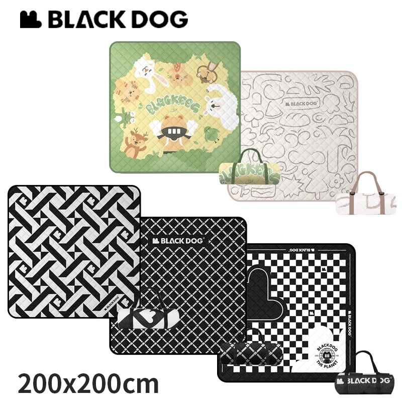 

Naturehike BLACKDOG Ultrasonic Picnic Mat 200x200 CM Waterproof Moistureproof Pad Camping Outdoor Garden Blanket Beach Mattress