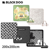 Naturehike BLACKDOG Ultrasonic Picnic Mat 200x200 CM Waterproof Moistureproof Pad Camping Outdoor Garden Blanket Beach Mattress