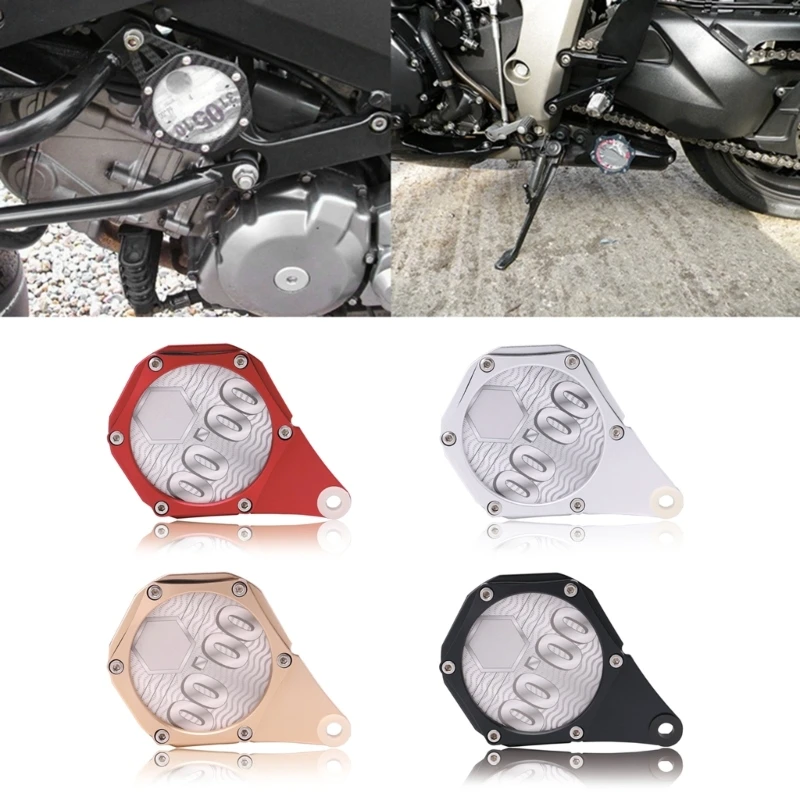 Motorcycle- Tax Disc Holder Universal Motorbike Tax Disc Holder Metal Tax Disc Plate- Holder Suitable for ATV 4 Colors D7YA