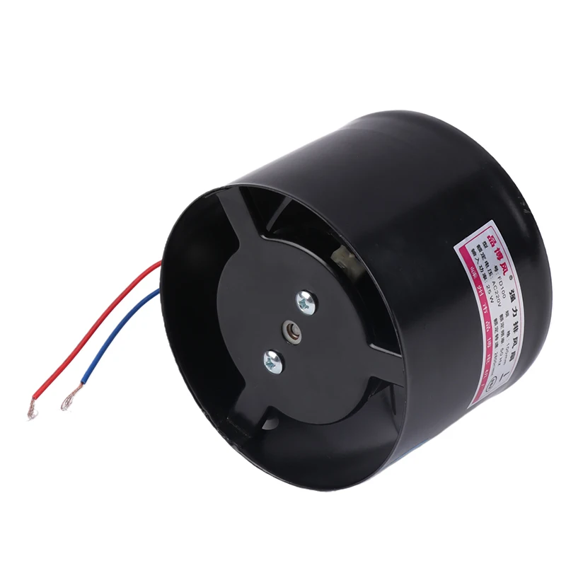 4 Inch Fan Air Ventilator For Home Kitchen Metal Pipe Ventilation Exhaust Fan Mini Extractor Bathroom Toilet Wall Fan Duct Fan