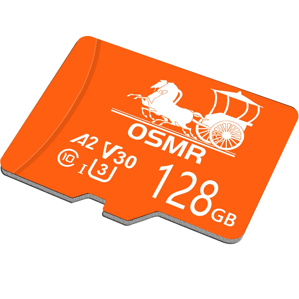 

High Quality Memory Card 128GB 64GB Micro mini SD Cards High Speed SDXC A2 V30 U3 TF Card For Tachograph Dron Phone