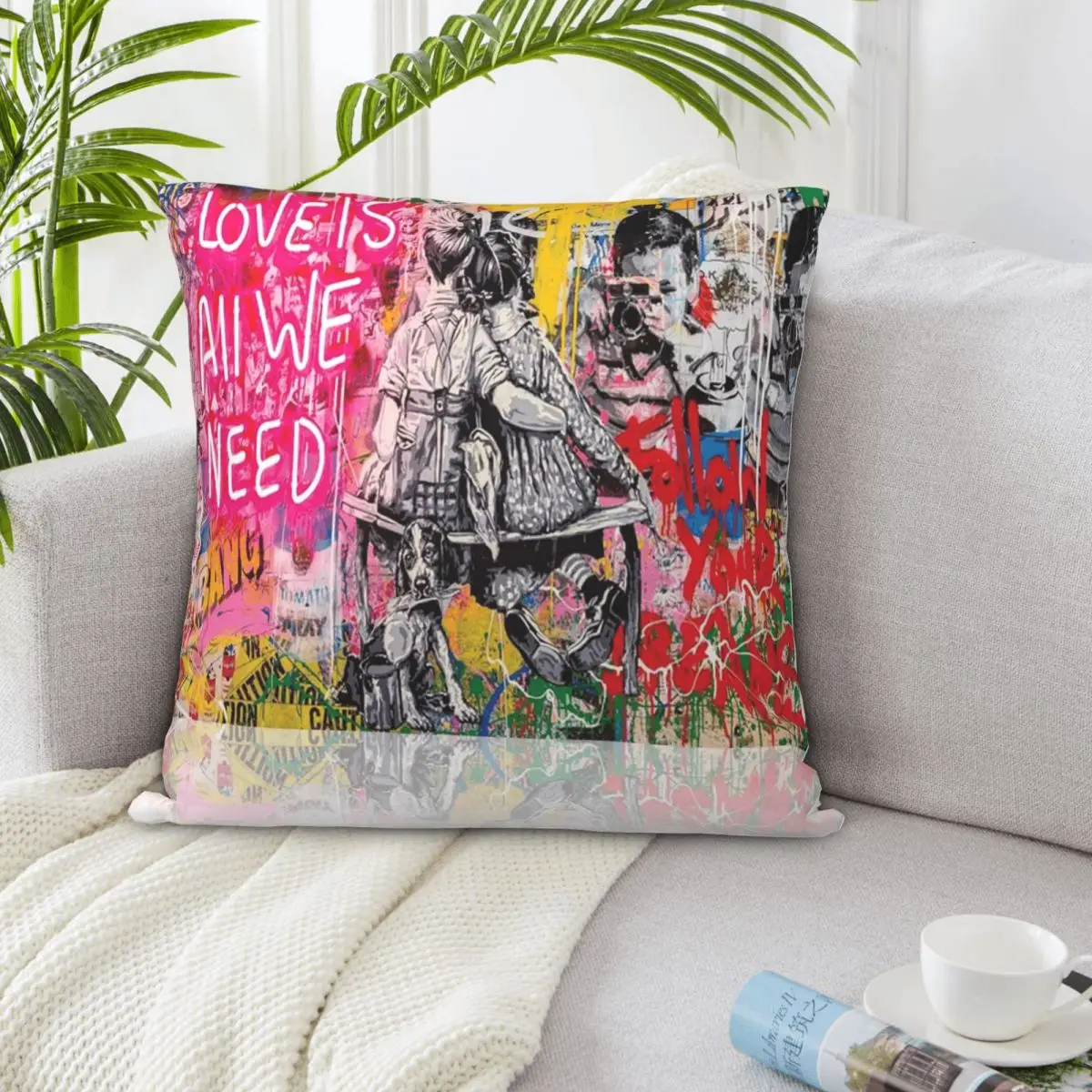 

Бэнкси 000256, наволочки «Дакимакура», чехол для подушки, наволочка «Дакимакура», наволочка